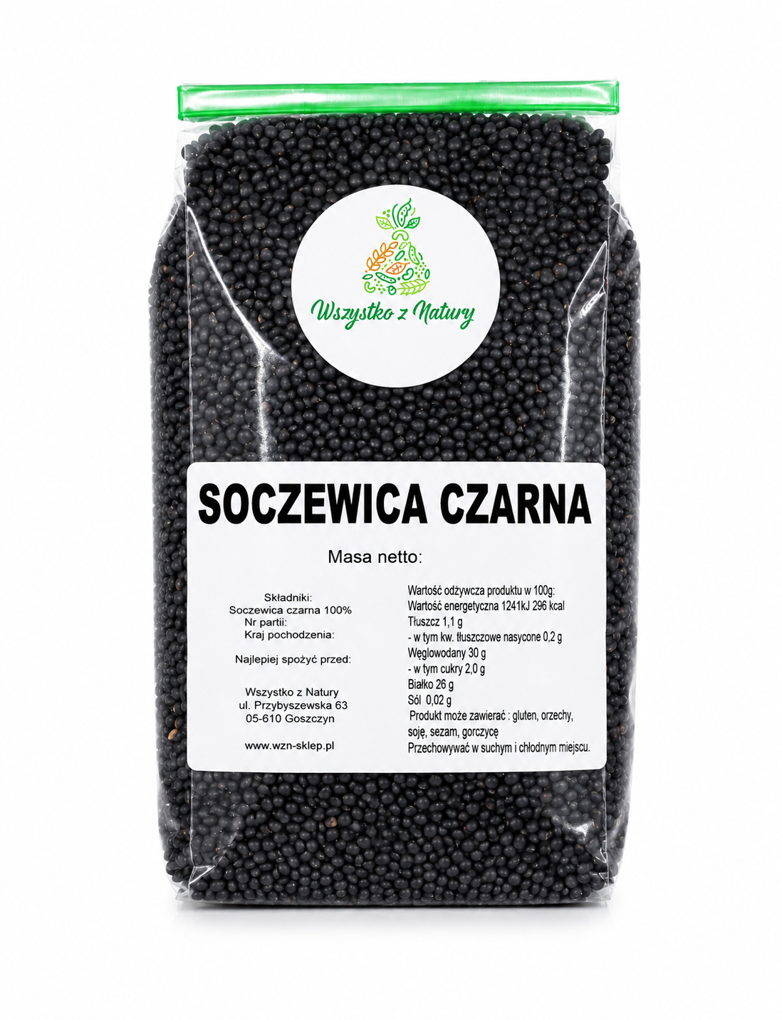 Soczewica czarna - Beluga